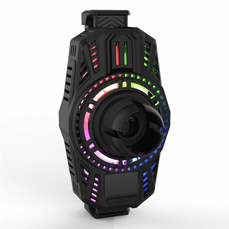 R-Just HZ20 Smartphone Kühlerkühler Universal-Handy-Mini-Kühllüfter Für Handy - Schwarz