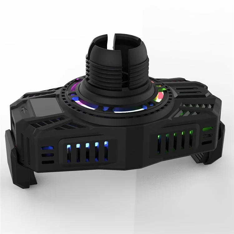 R-Just HZ20 Smartphone Kühlerkühler Universal-Handy-Mini-Kühllüfter Für Handy - Schwarz