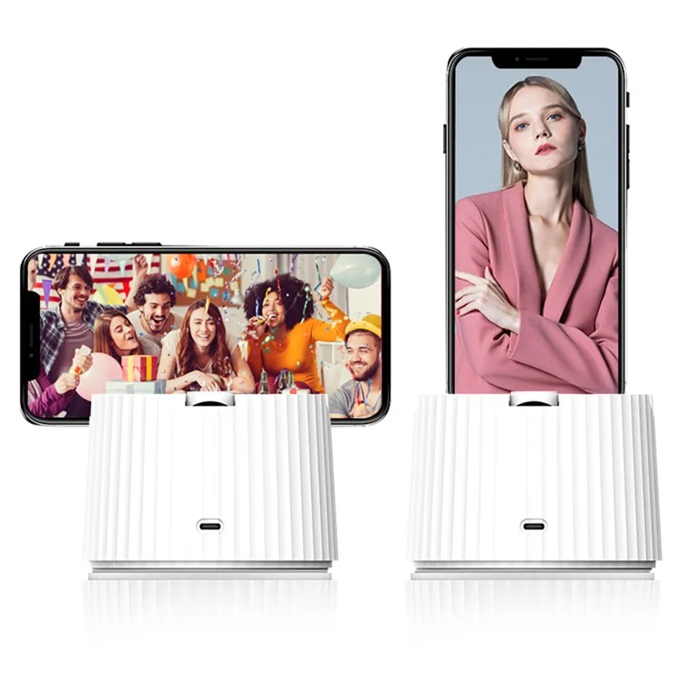 Elebest Y8 360-Grad-Rotation Auto Face Tracking Telefonhalter Smart Motion Bewegungssteuerung Automatische Rotary-Telefon-Desktop-Ständer Für Videoaufnahme Live-Streaming
