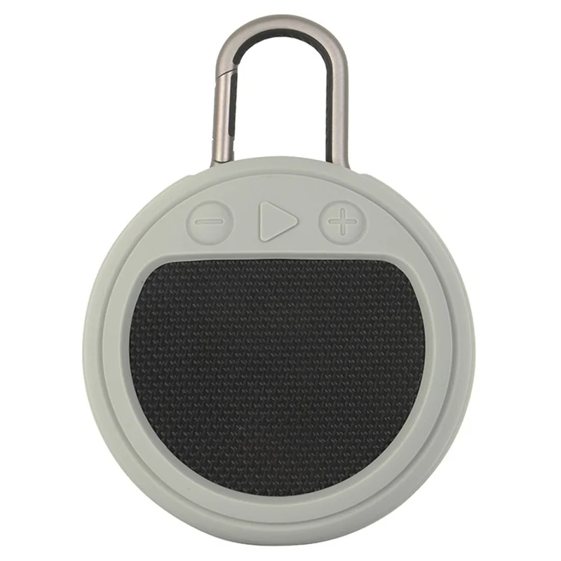 Чехол для динамика JBL Clip3 с поддержкой Bluetooth, защитный ударопрочный силиконовый чехол — серый