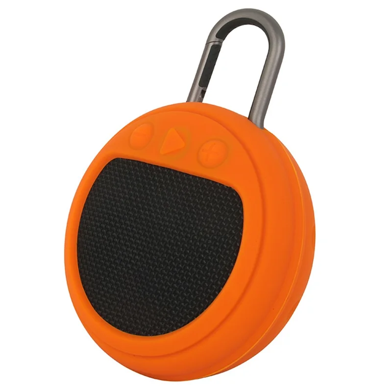 Skyddsfodral i silikon med stötfångare till JBL Clip3 Bluetooth-högtalare – Orange