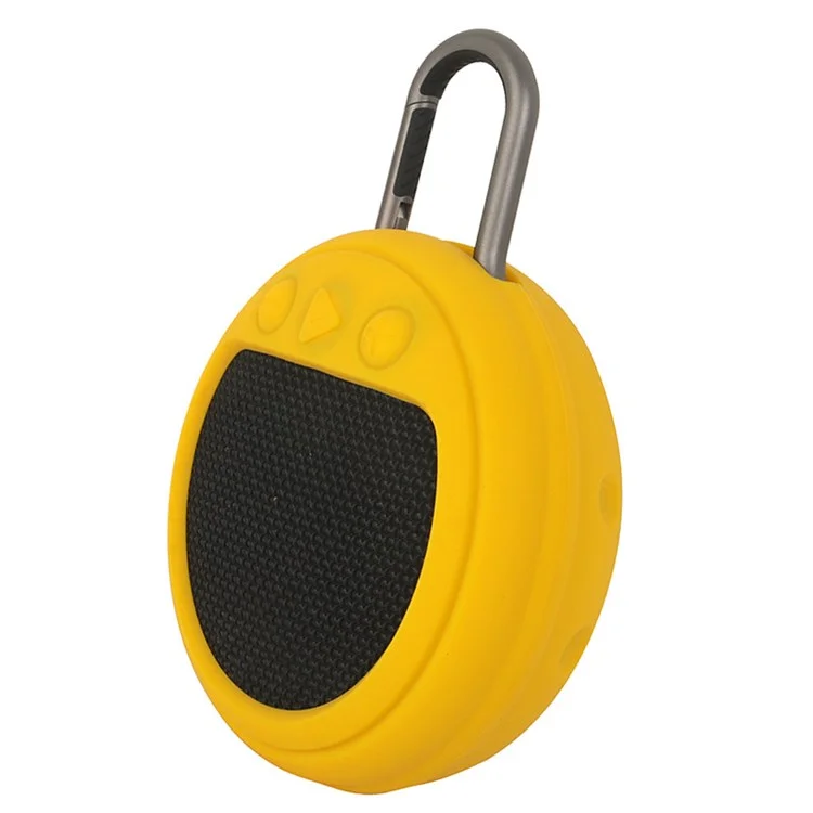 For JBL Clip3 Bluetooth-compatible Speaker Protective Case Shockproof Silicone Cover - Yellow