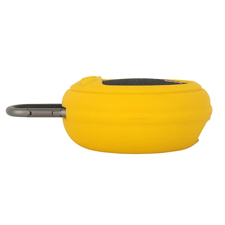 For JBL Clip3 Bluetooth-compatible Speaker Protective Case Shockproof Silicone Cover - Yellow