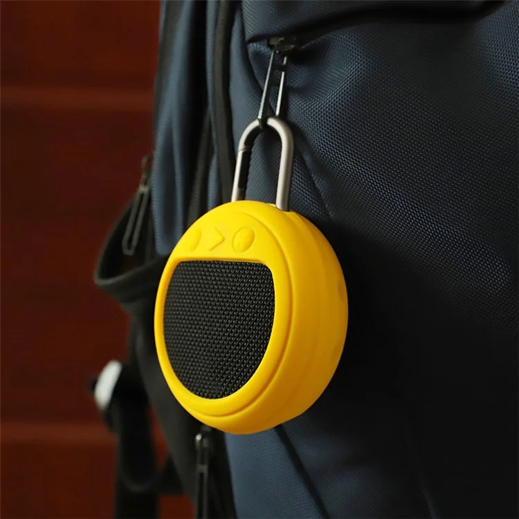 For JBL Clip3 Bluetooth-compatible Speaker Protective Case Shockproof Silicone Cover - Yellow