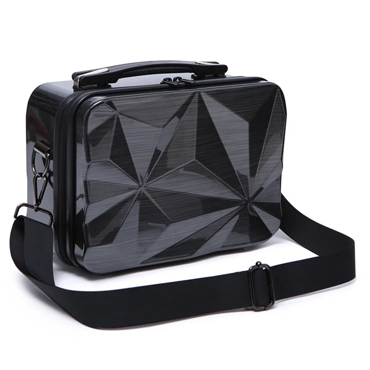 BKANO VR Glasses Carry Case for Oculus Quest 2 Brushed Shockproof Bag Portable Accessories Organization Box - Black