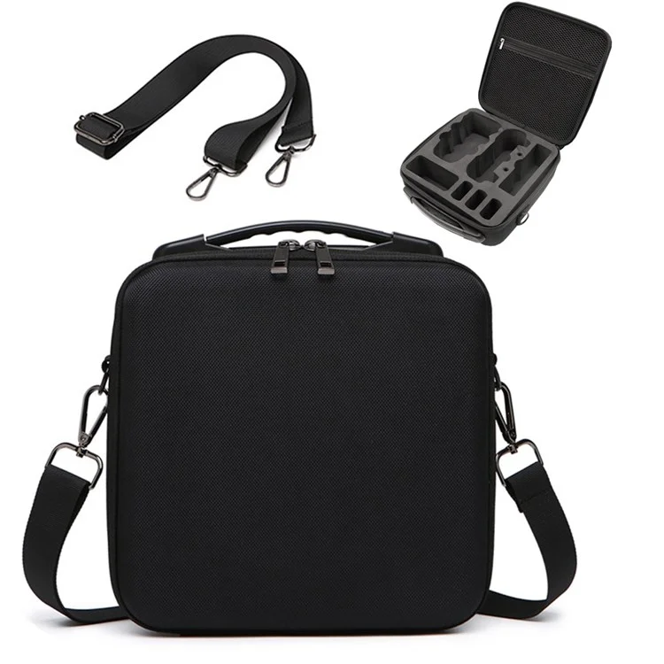 Bkano Storage Case Bolsa Para el Hombro Para DJI Mini 1/SE Shock -profle Nylon Eva Portátil Portátil - Negro