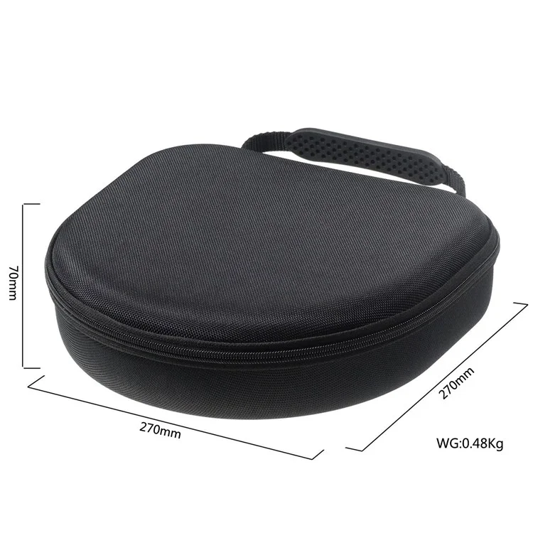 Getguan Pour Apple AirPods Max Travel de Transport Hard Case de Transport Imperméable Sac de Rangement de Protection de Protection Boîte D'organisation de Poche