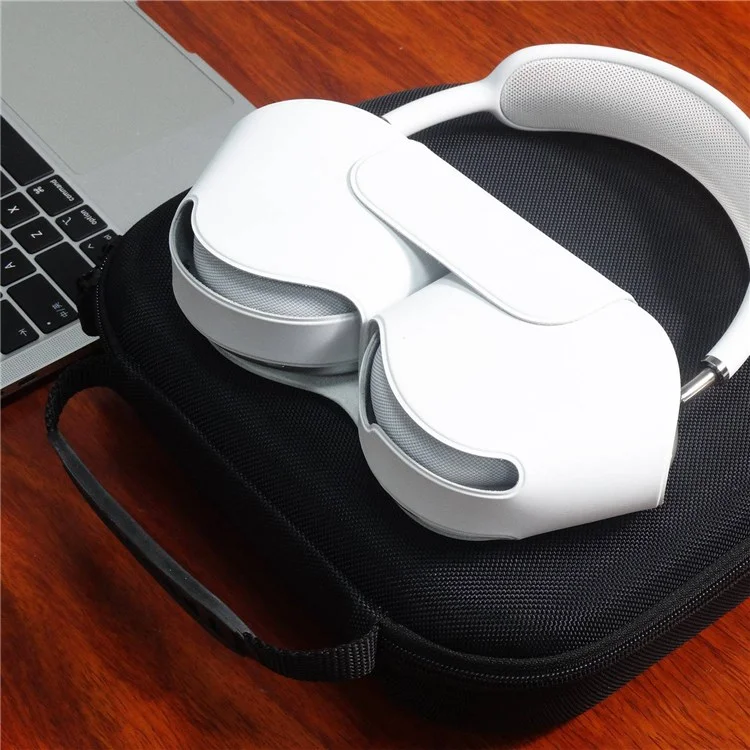 Getguan Pour Apple AirPods Max Travel de Transport Hard Case de Transport Imperméable Sac de Rangement de Protection de Protection Boîte D'organisation de Poche