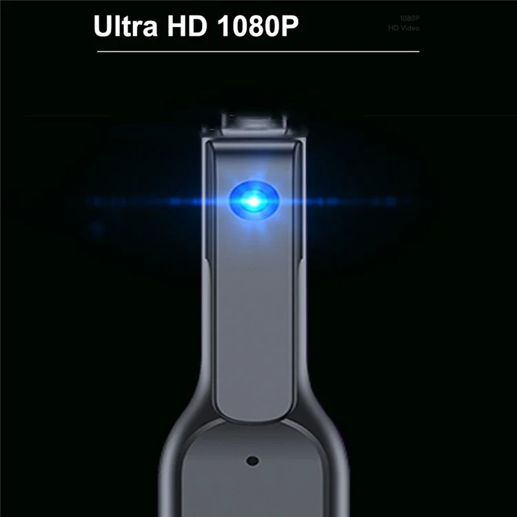 MROBO D5 32G Portable HD 1080P Voice Recorder Noise Reduction Audio Recording Device with Back Clip