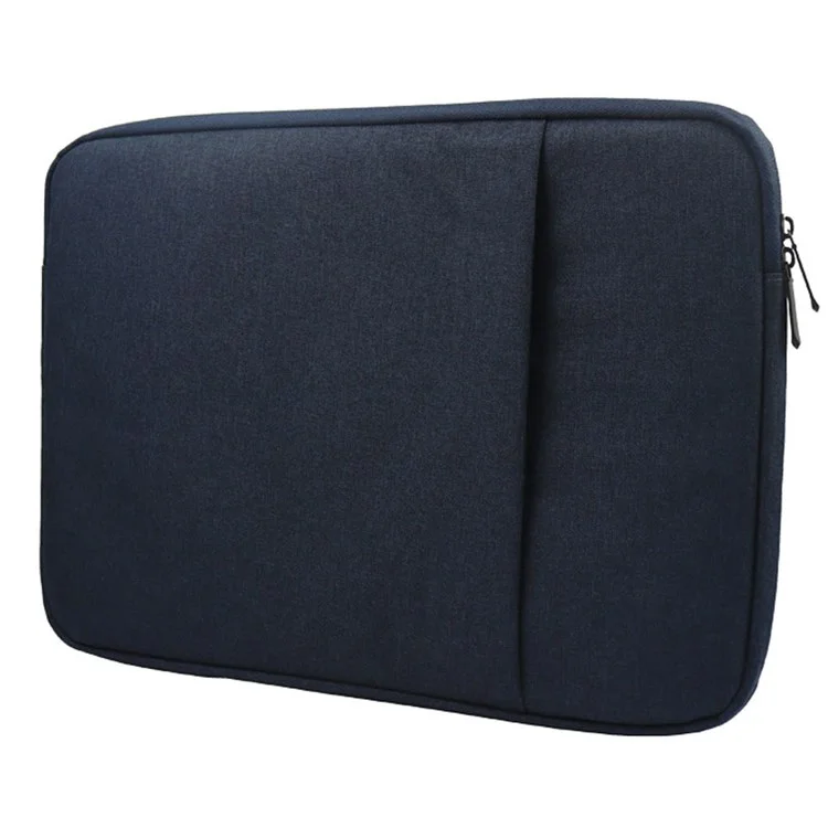YOLINO QY-C016 Shockproof Sleeve Bag with Outer Pouch for 14-inch Laptops Portable Carry Case Anti-Scratch Storage Bag - Black