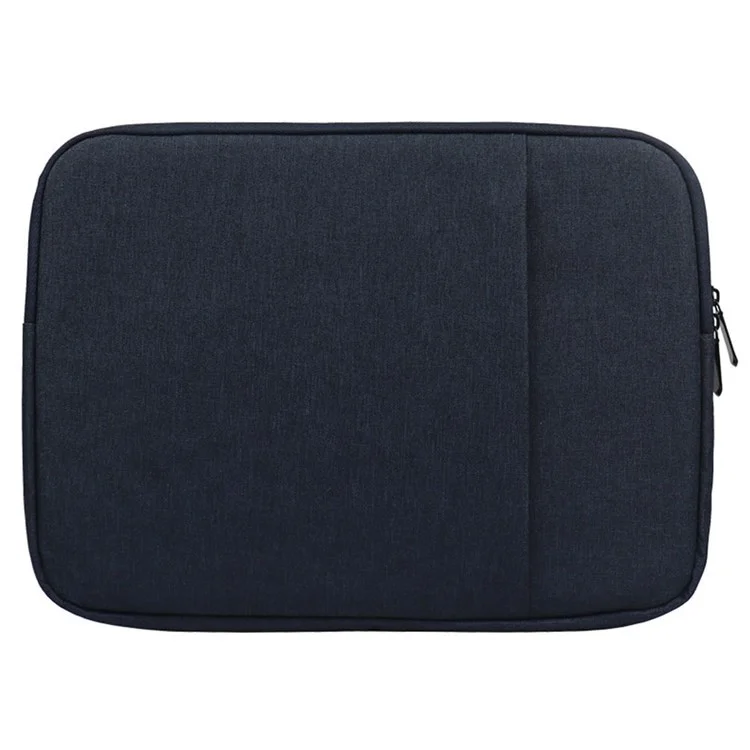 YOLINO QY-C016 Shockproof Sleeve Bag with Outer Pouch for 14-inch Laptops Portable Carry Case Anti-Scratch Storage Bag - Navy Blue
