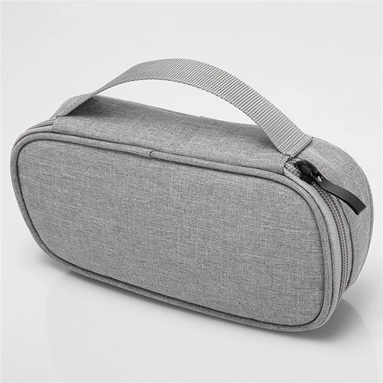 ZZRS S05 Electronic Accessories Bag Organization Pouch for Earphone, Cable, USB Flash Drive, Mouse, Wall Charger - Grey