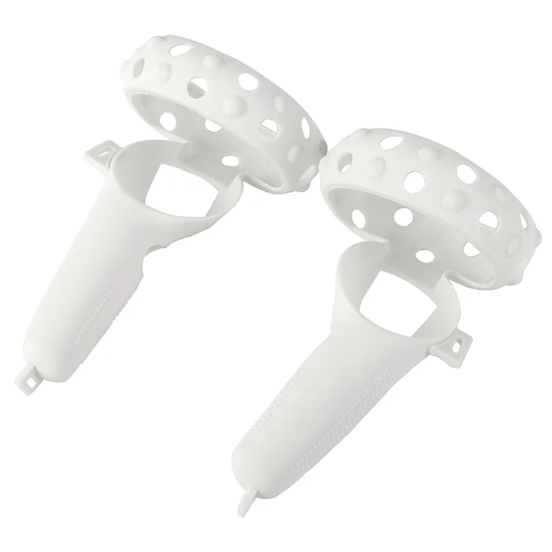 1 par anti-skridt silikone grebbeslag til Pico Neo3 VR-controller tilbehør gamepad håndtagsbeskyttelse - Hvid