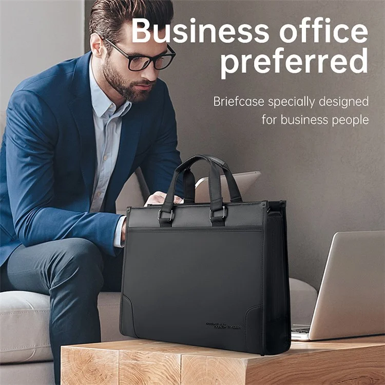 MARK RYDEN MR8003 Men's Laptop Handbag Shoulder Bag Water-Repellent Lightweight Business Briefcase