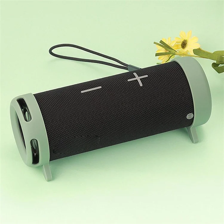 2PCS Silicone Stand Case Couverture Pour Huawei Sound Joy (EGRT-00), Bluetooth Audio Enceinte Bracket Sleeve - Matcha Green