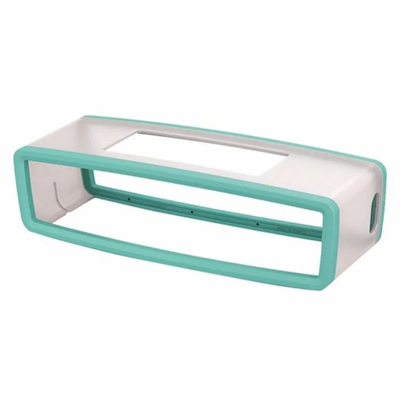 Soft Silicone Protective Case for Bose SoundLink Mini 1/2, Bluetooth-compatible Speaker Anti-drop Cover - Mint Green