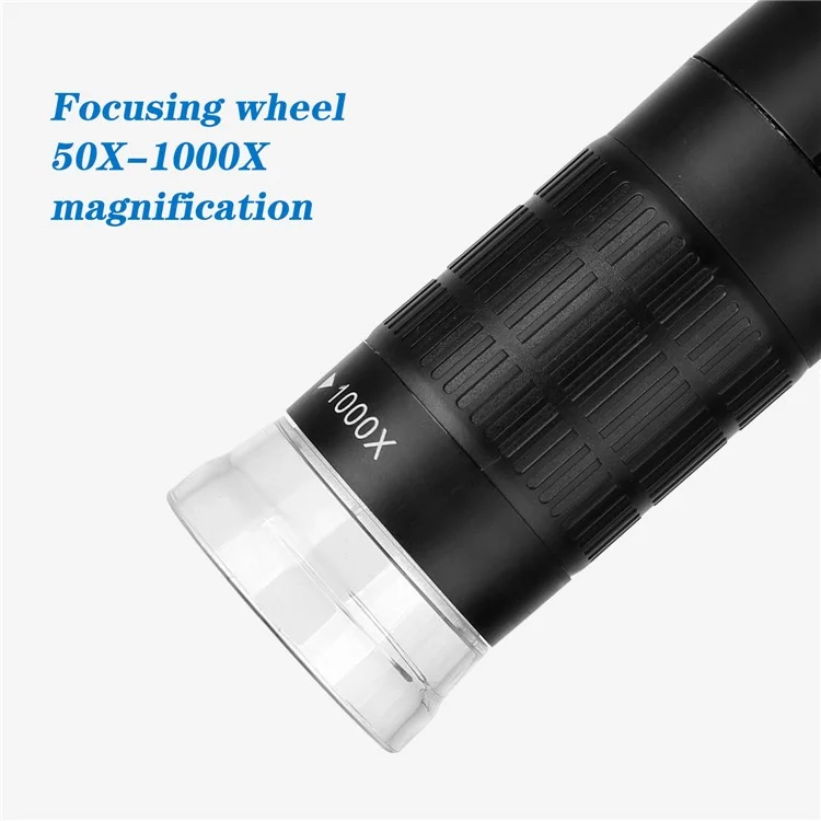Microscopio digital portátil WiFi F210 con aumento de 50-1000X, microscopio inalámbrico mini para terapia de belleza, soldadura de circuitos