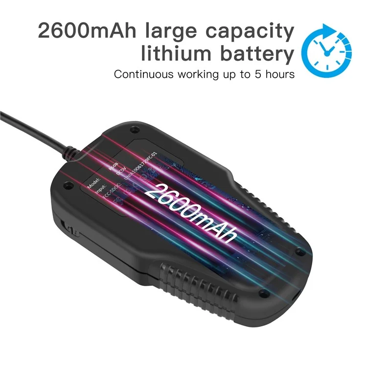 P60A 2m Hartverkabelt 8mm Linse Tragbare wasserdichte 1080P Industrieendoskop 2,4-Zoll-Bildschirm Inspektionskamera Rohrborestkop