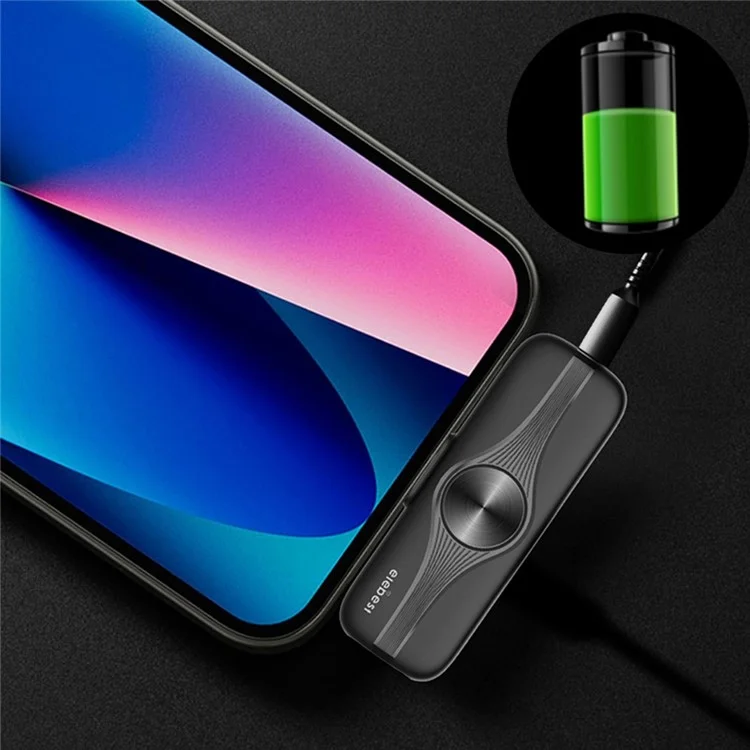 ELEBEST M3Pro 2,4 ГГц Всенаправленная беспроводная лавсанская микрофонная система для устройств с разъемом Type-C, для интервью, прямых трансляций, 1 микрофон + 1 приемник