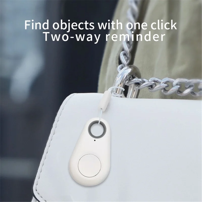 Smart Bluetooth-compatible Item Locator Finder Pet Key Wallet Dog Tracker Anti-Lost Tag Alarm Reminder - Green