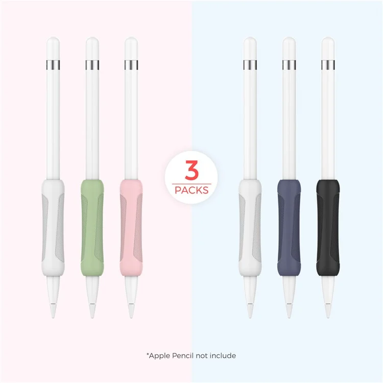 Ahastyle PT113-2 Pour le Crayon Apple (1ère Génération) / (2e Génération) Type Court-couvre - Rose