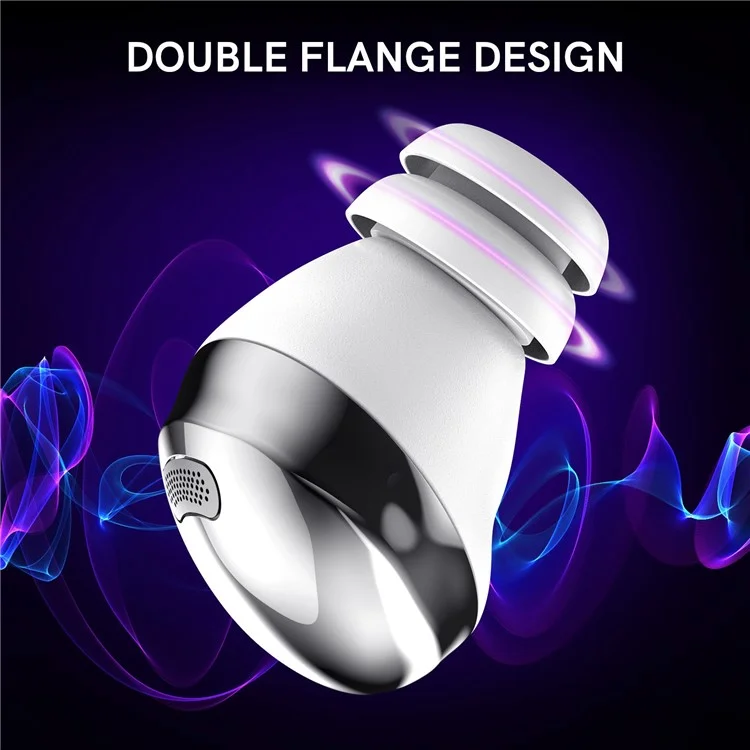 AHASTYLE PT168 3 paires de capuchons d'oreillette pour Samsung Galaxy Buds Pro, couvercle en silicone pour embouts d'oreille de remplacement, taille : S+M+L - Violet