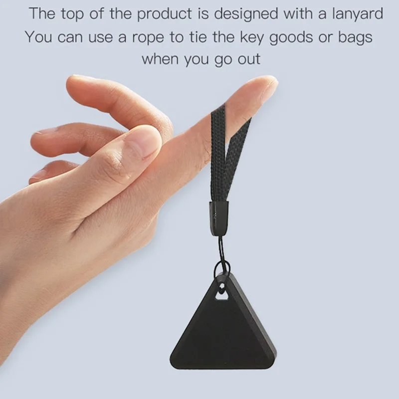 Y03 Smart Tracker Item Finder Locator Wireless Two-way Alarm Sensor Device Remote Finder for Kids Locating Phone Wallet Luggage - Black
