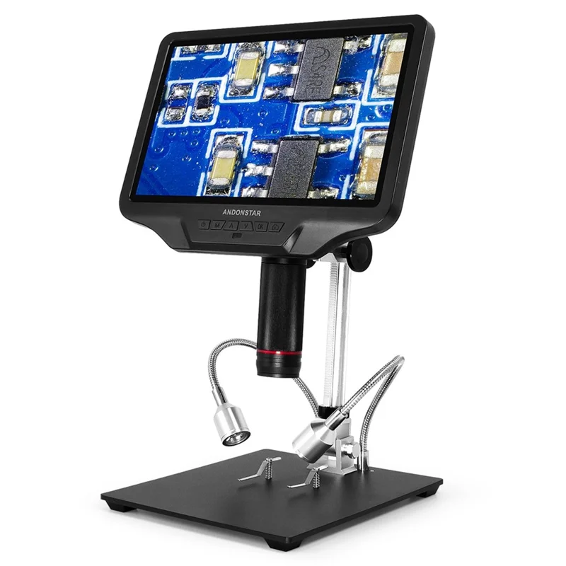ANDONSTAR AD409 10.1 inch 300X 1080P Digital Microscope for Mobile Phone Repair Soldering Tool Support WiFi / PC / HD - EU Plug