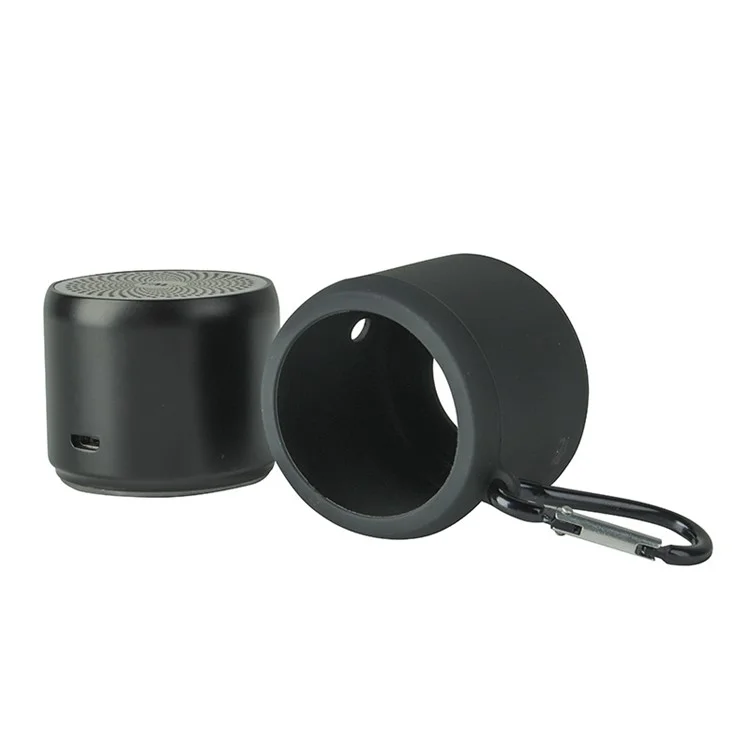 Para EWA A106Pro Bluetooth Speaker Funda de Silicona Protectora con Mosquetón