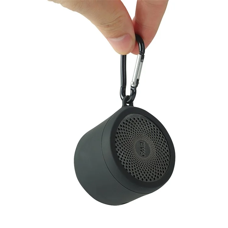 Para EWA A106Pro Bluetooth Speaker Funda de Silicona Protectora con Mosquetón