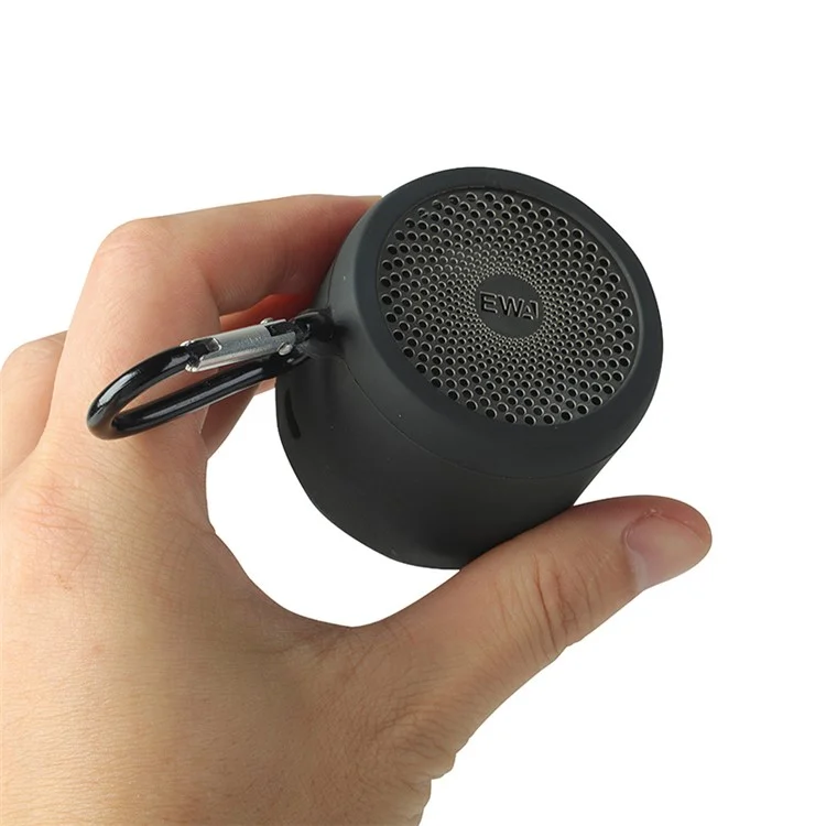 Para EWA A106Pro Bluetooth Speaker Funda de Silicona Protectora con Mosquetón
