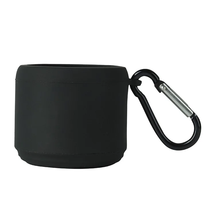 Para EWA A106Pro Bluetooth Speaker Funda de Silicona Protectora con Mosquetón