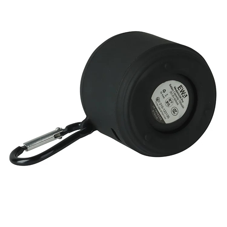 Para EWA A106Pro Bluetooth Speaker Funda de Silicona Protectora con Mosquetón