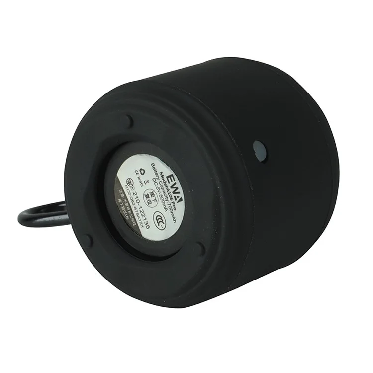 Para EWA A106Pro Bluetooth Speaker Funda de Silicona Protectora con Mosquetón