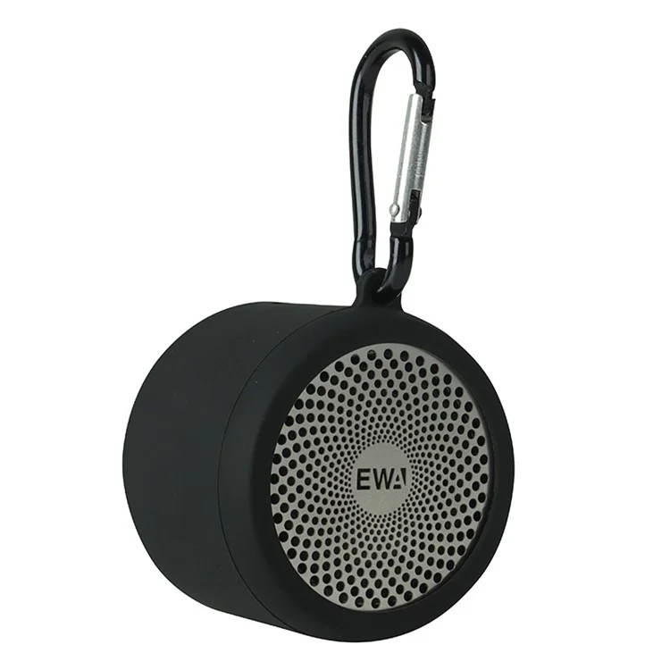 Para EWA A106Pro Bluetooth Speaker Funda de Silicona Protectora con Mosquetón