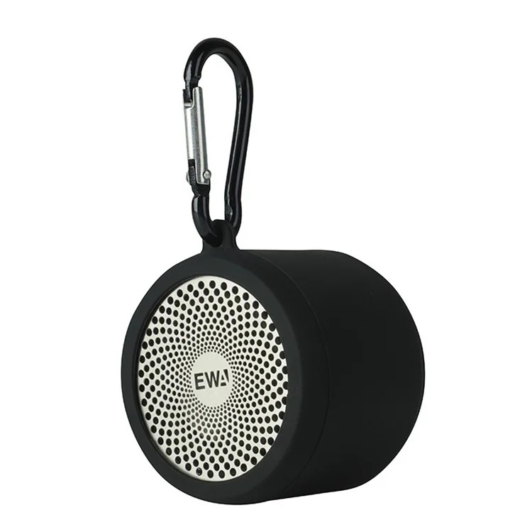 Para EWA A106Pro Bluetooth Speaker Funda de Silicona Protectora con Mosquetón