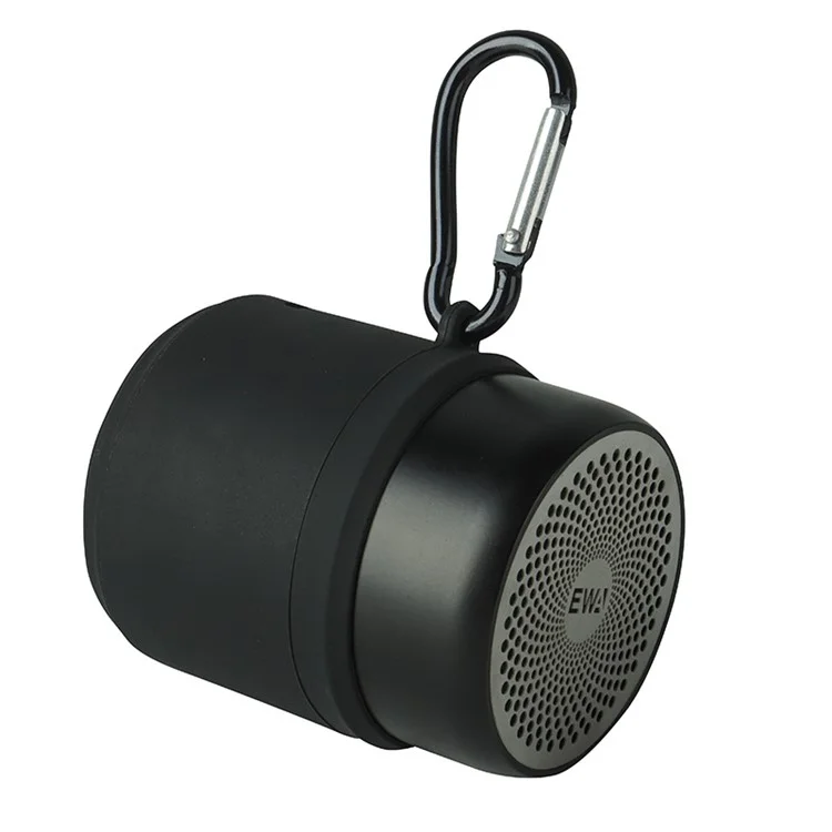 Para EWA A106Pro Bluetooth Speaker Funda de Silicona Protectora con Mosquetón