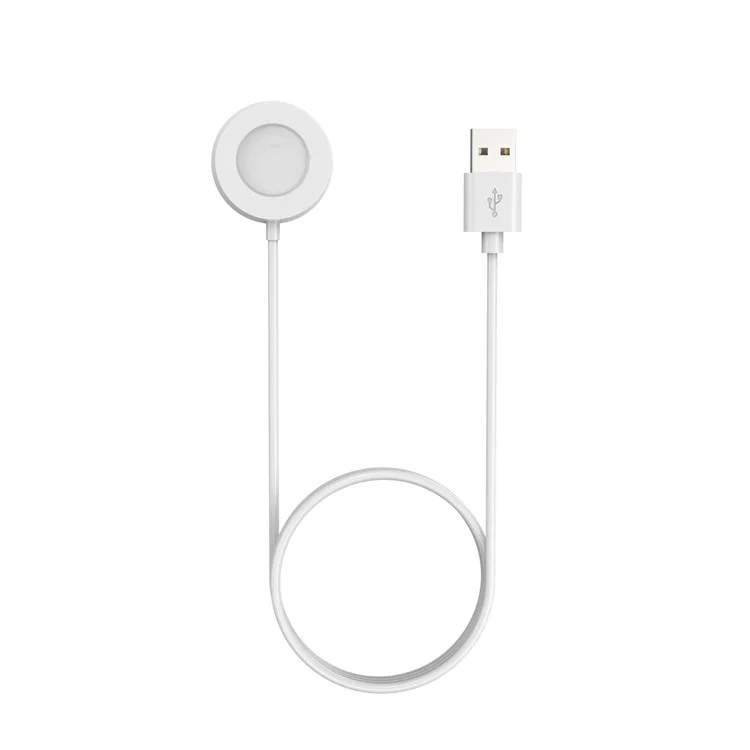 Для Xiaomi Watch S1 Pro Магнитная беспроводная зарядка для смарт-часов Зарядное устройство Зарядная панель с кабелем USB длиной 100 см
