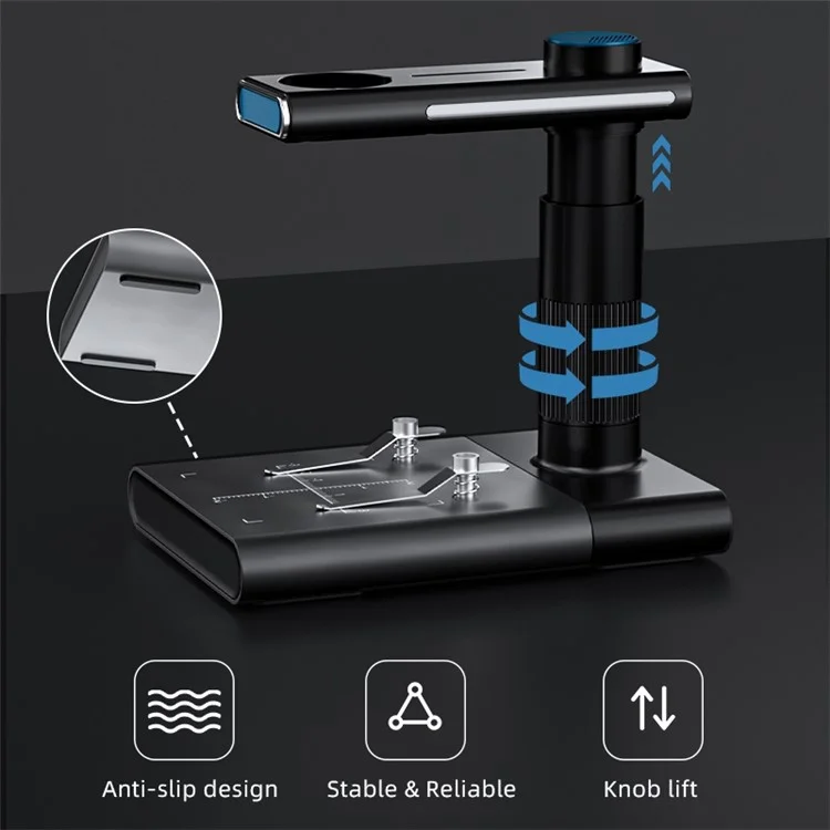 Inskam 320 Microscopio Wifi Inalámbrico Portátil 100x Zoom Lupa de Microscopio Digital Para Android Ios Iphone Ipad - Blanco