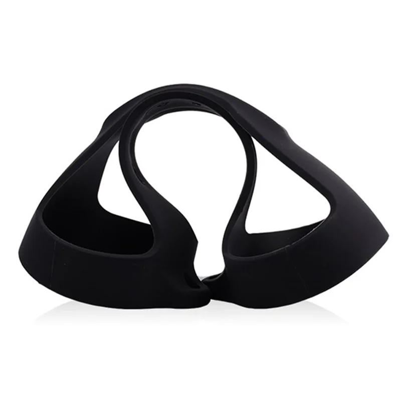 For JBL Pulse5 Bluetooth-compatible Speaker Protective Cover Soft Silicone Carrying Case with Shoulder Strap and Carabiner - Red