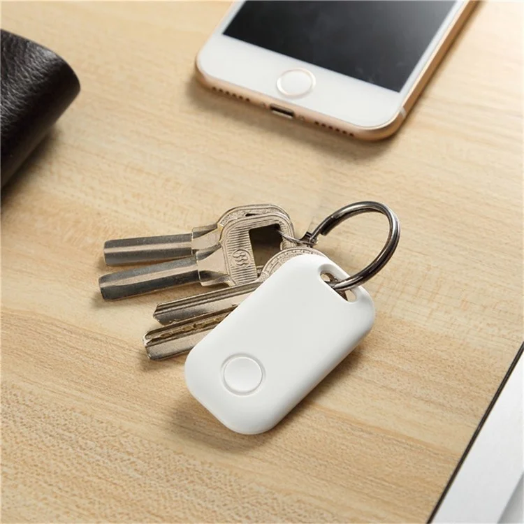 TY-06 Tuya Bluetooth Anti-Loss Device Wireless Smart Key Finder Portable Keychain Tracker Lightweight Item Locator - Preto