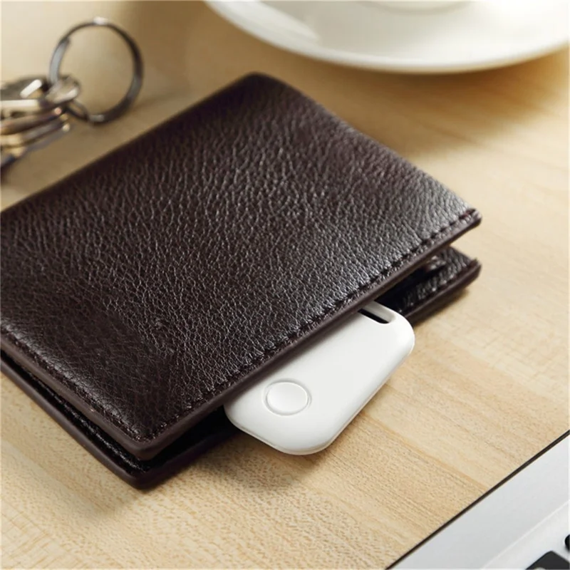 TY-06 Tuya Bluetooth-compatible Anti-Loss Device Wireless Smart Key Finder Portable Keychain Tracker Lightweight Item Locator - Sky Blue