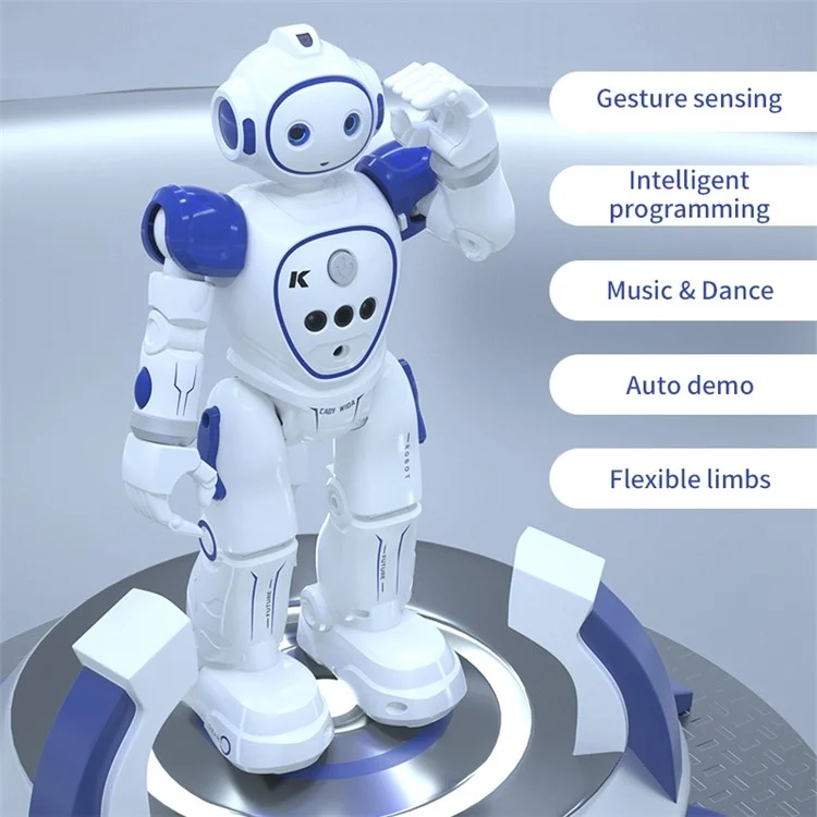 JJRC R21 RC Intelligent Robot Gesto Sensor Programável Singing Dancing Robot Children Toy