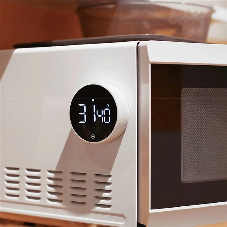 XIAOMIYOUPIN NK5260 Round LED Display Magnetic Countdown Timer Brightness Adjustable Magnetic Rotating Timer