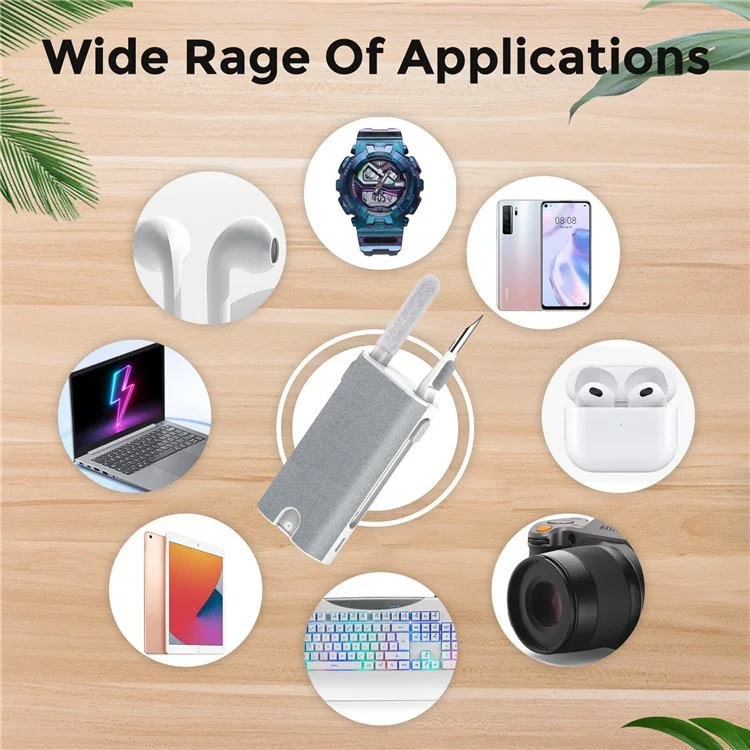 AHASTYLE WG92 Multi-Function Bluetooth-compatible Earphone Keyboard Cleaning Box Portable Camera Phone Tablet Cleaning Tool