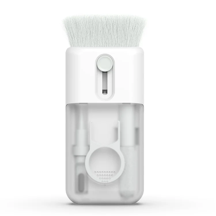 AHASTYLE WG93 6-in-1 Multifunctional Headset Cleaning Kit Cell Phone, Keyboards Cleaner Portable Cleaning Tools with Cleaning Brush