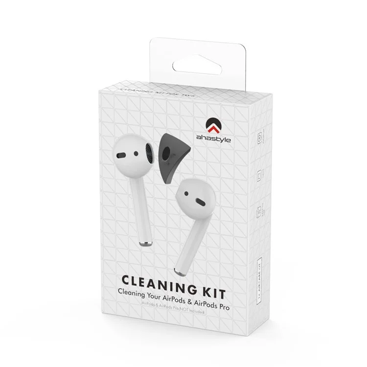 Kit di pulizia per auricolari AHASTYLE WG22-QJ TWS con spazzola di pulizia, cotton fioc e pulitore multifunzione per tablet, tastiere, orologi e strumenti di pulizia