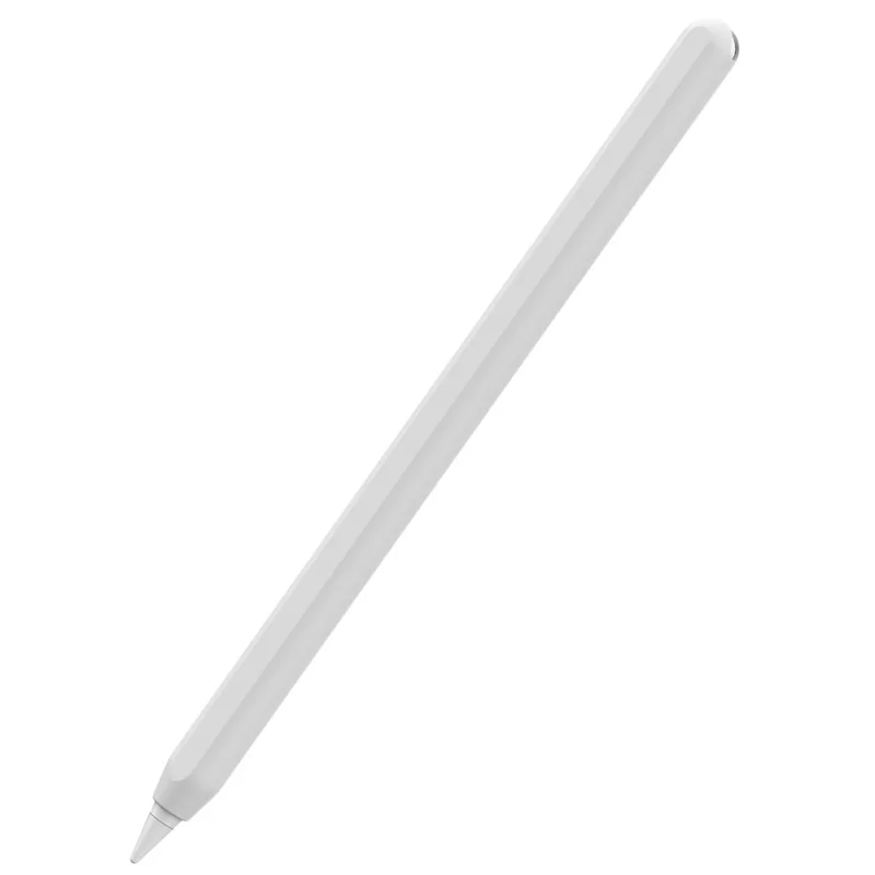 AHASTYLE PT65 Silicone Case for Apple Pencil (2nd Generation), Stylus Pen Protective Sleeve Cover - White