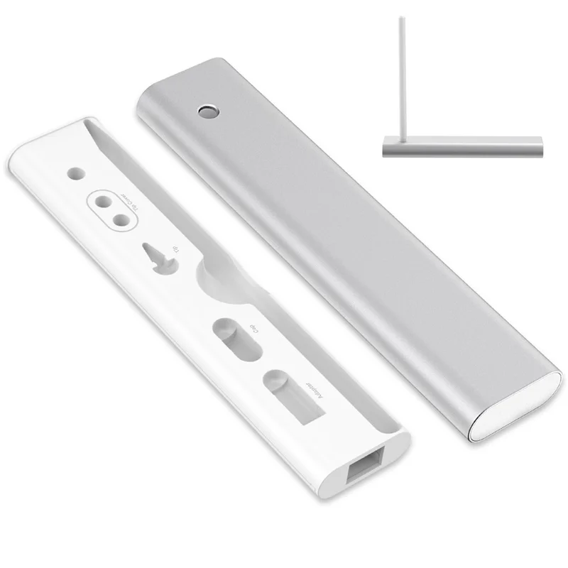 AHASTYLE PT145 Carrying Case for Apple Pencil 1st / 2nd Generation Portable Storage Box Aluminum Alloy - Silver