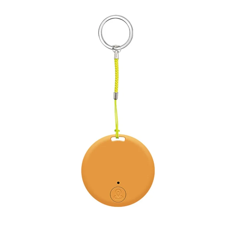Y04 Mini Size Bluetooth-compatible 5.0 Item Finder Smart Tracker Item Locator Wireless Anti-Lost Tag Two-way Positioning Alarm - Orange